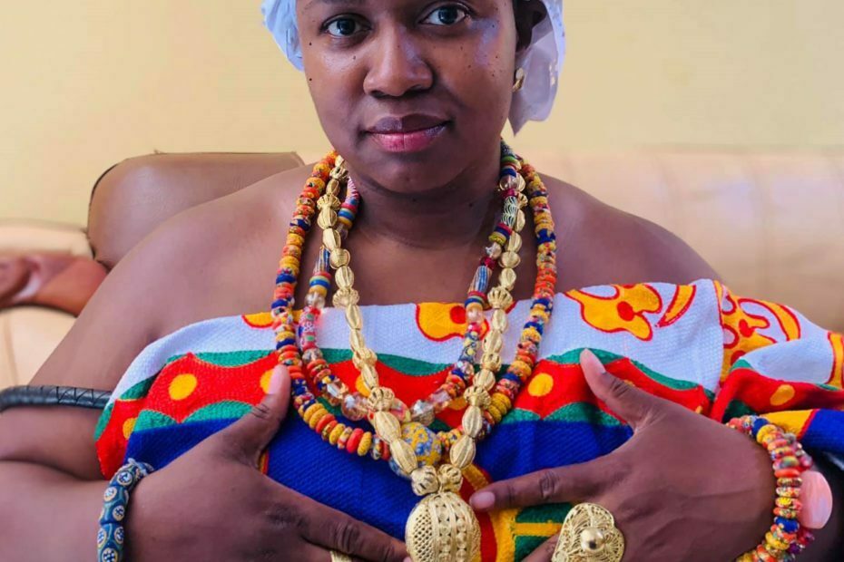 african american becomes queen mother ghana
